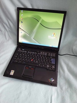 Kultowy laptop IBM R51 PM 1,6GHz/760MB/HDD60GB
