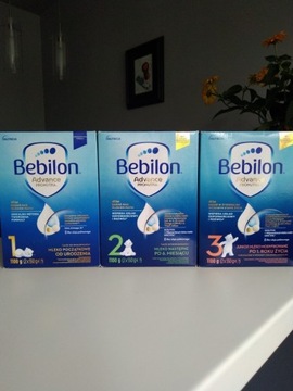 Bebilon Advance pronutra 1, 2, 3.