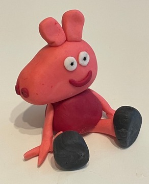 Peppa świnka figurka z masy cukrowej na tort