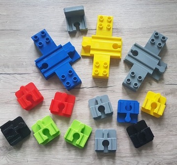 Adapter 10 x Lego Duplo 3 x most toru drewnianego 