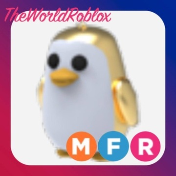 Roblox Adopt Me Golden Penguin MFR