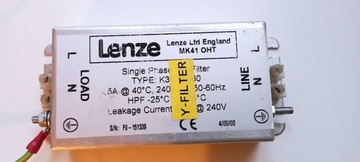 RFI Filter Lenze K3-196060 