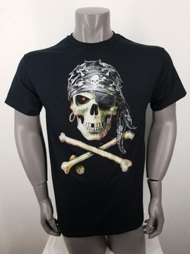 T-Shirt Pirate, Skull, Metal, Horror