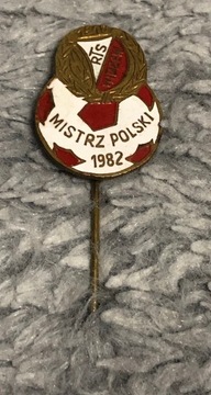 Widzew Łódź mistrz polski 1982 odznaka