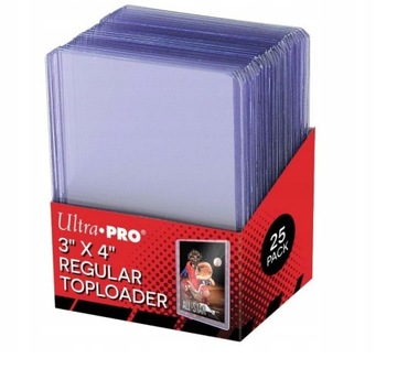 Toploader Ultra Pro (65x95 mm) Card sleeves 25szt