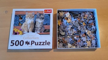 Puzzle koty 500 Trefl