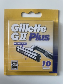 Wkłady do maszynki Gillette G2 Plus 10 szt. 