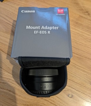 Adapter Canon Mount EF / EOS R + Futerał