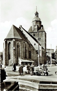 Landsberg a.W. Rynek fontanna lata 30-te