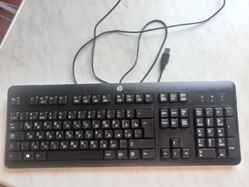 Duża Klawiatura HP KU-1156 Przewodowa USB QWERTY