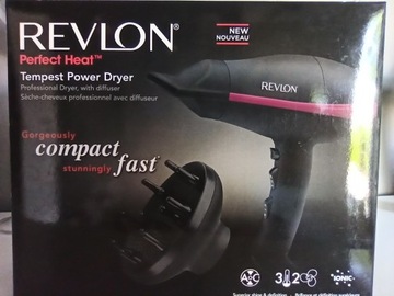 REVLON  Tempest Power Dryer suszarka do włosów