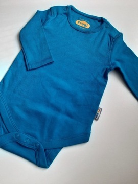 Body Frugi niebieskie 62-68 3-6 m