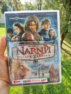 Film Opowieści z Narnii. Książe Kaspian płyta DVD 