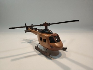 Drewniany model - helikopter model B