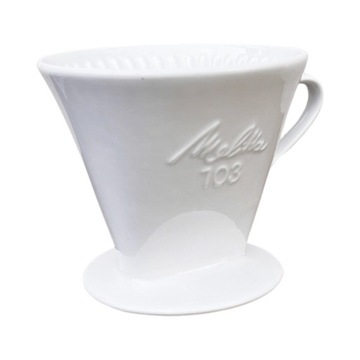 Porcelanowy drip/filtr do kawy Melitta 103 lata 70