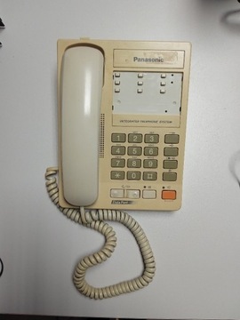 Retro TELEFON PRZEWODOWY PANASONIC KX-TS15PD