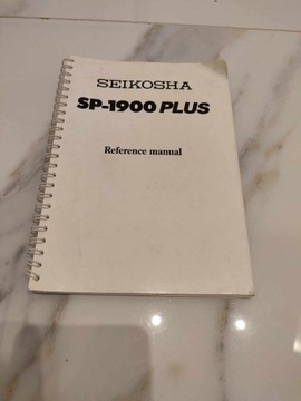 Seikosha 1900 Plus Manual 