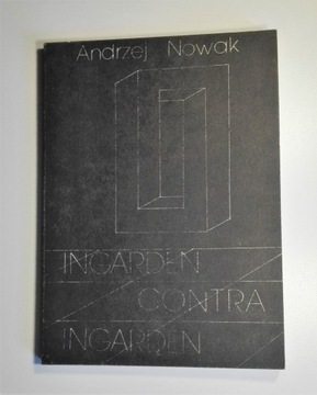 INGARDEN CONTRA INGARDEN ontologia filozof Nowak