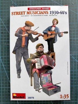 MiniArt 38078 Street Musicians 1930-40's