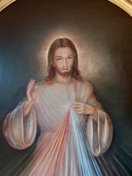 Obraz Jezusa Miłosiernego - Jezu Ufam Tobie