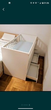 Łóżko dziecięce IKEA + materac