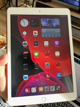 Apple iPad 7 gen 128 GB | Oryginalne skórzane etui