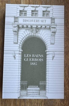 Les Bains Guerbois zestaw próbek .