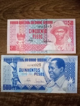 Banknoty Gwinea Bissau 