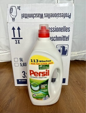 Persil do białego mocny żel do prania 5,65 litra