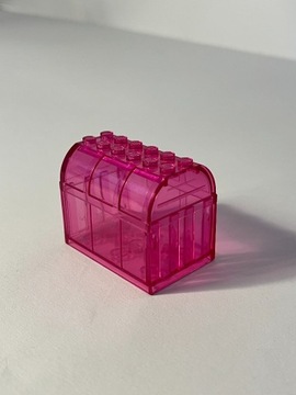 LEGO skrzynia 4237 / 4238  Trans-Dark Pink