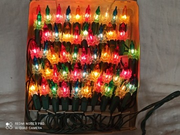 Lampki choinkowe mini 50 bazar