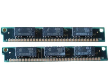 Pamięć RAM SIMM 30-pin chyba 2x 1MB Samsung