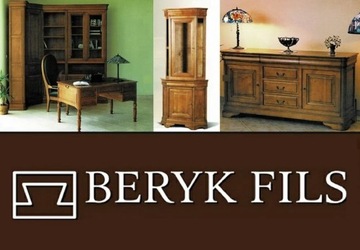 Meble drewniane Ludwik Filip BERYK FILS Biblioteka