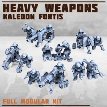 Heavy Weapons Complete Kit - Kaledon Fortis