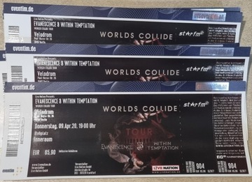 Bilety Within Temptation&Evanescensce Berlin