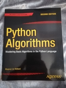 Książka Python Algorithms Magnus Lie Hetland