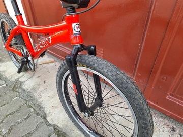 BMX jak Nowy Monty Aluminium Rama 