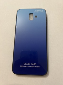 Etui Samsung J6+\Prime dwa wzory, szklany tył