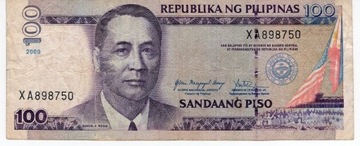 FILIPINY banknot obiegowy 