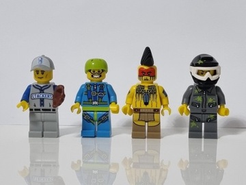 LEGO SERIA 10  8803  4 figurki