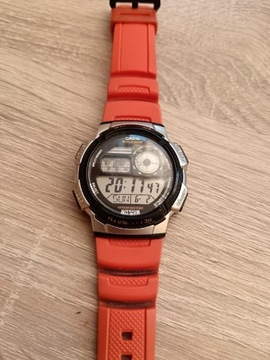 Zegarek pomarańczowy Casio
