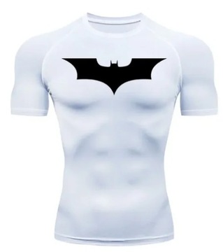 Męski obcisły t-shirt kompresyjny styl  ,,Batman"