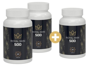 3x Royal Skin 500 PIĘKNA SKÓRA