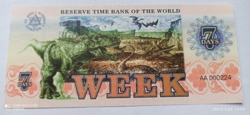 1 week - Światowy Bank Rezewy Czasu 2014