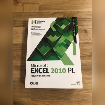 Microsoft Excel 2010 PL. Język VBA i makra.