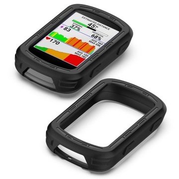 Garmin Edge 540 840 Nowe Czarne Silikonowe Etui 