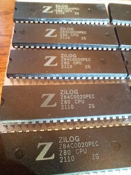 Procesor ZILOG Z80, Z84C0020PEC, NMOS