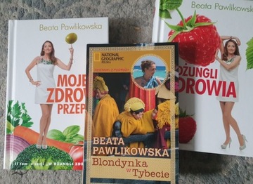 B.Pawlikowska Blondynka w Tybecie+ Moje zdrowe + W