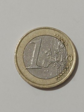 1 euro z 2001 roku Francja