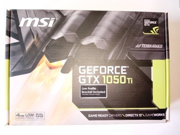 MSI GEFORCE GTX 1050 TI LP